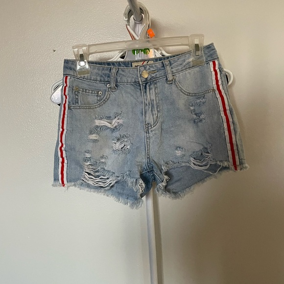 Fashion Nova Pants - Fashion Nova- Denim Shorts
